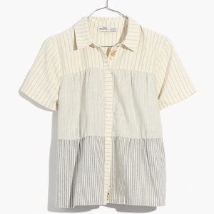 Madewell x The New Denim Project Stripe Shirt